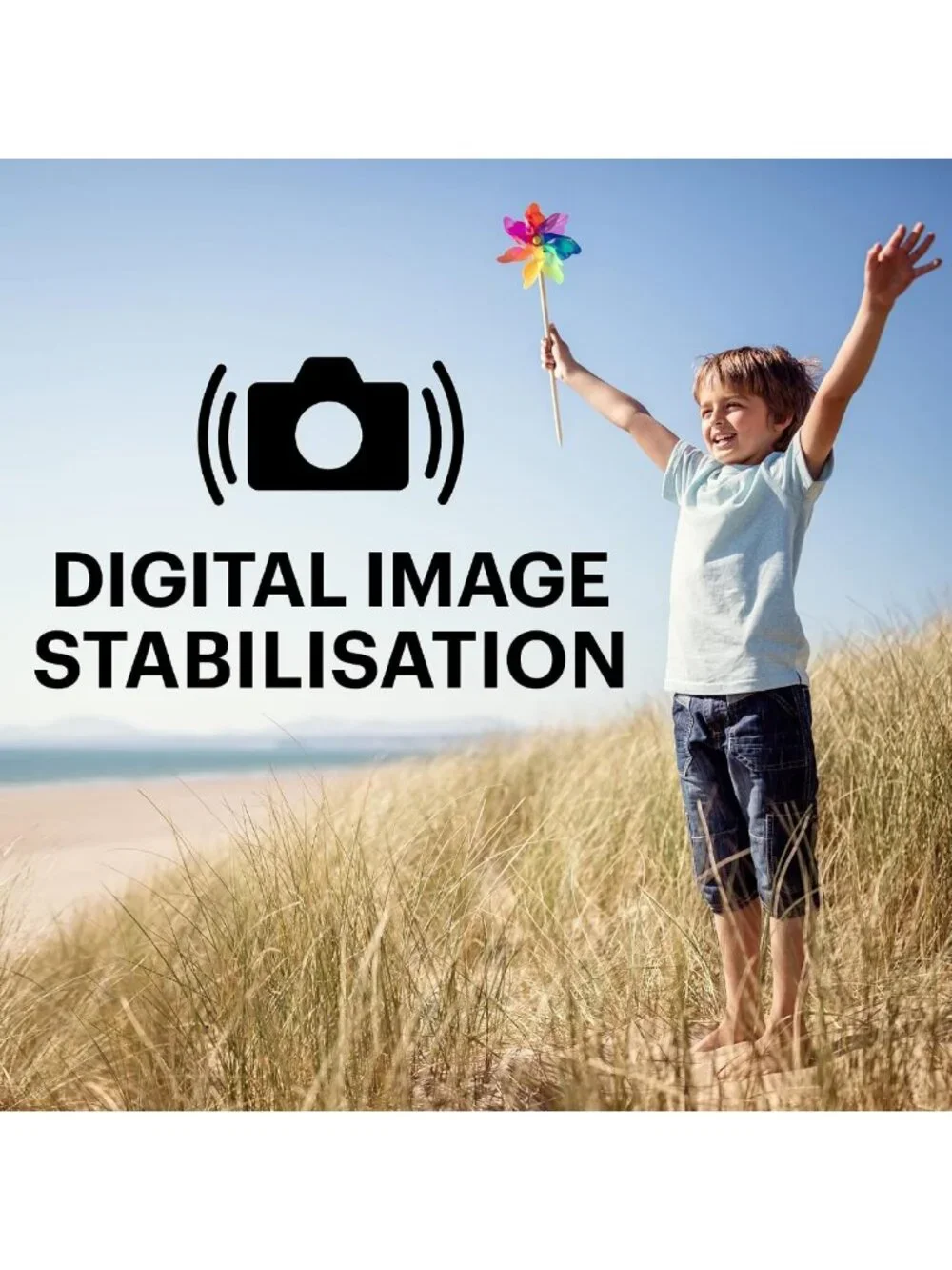 16MP Compact Digital Camera with 4X Optical Zoom, Lightweight, Easy to Use